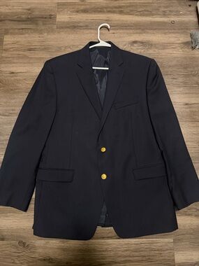 Ralph Lauren Navy Blazer with Gold Buttons